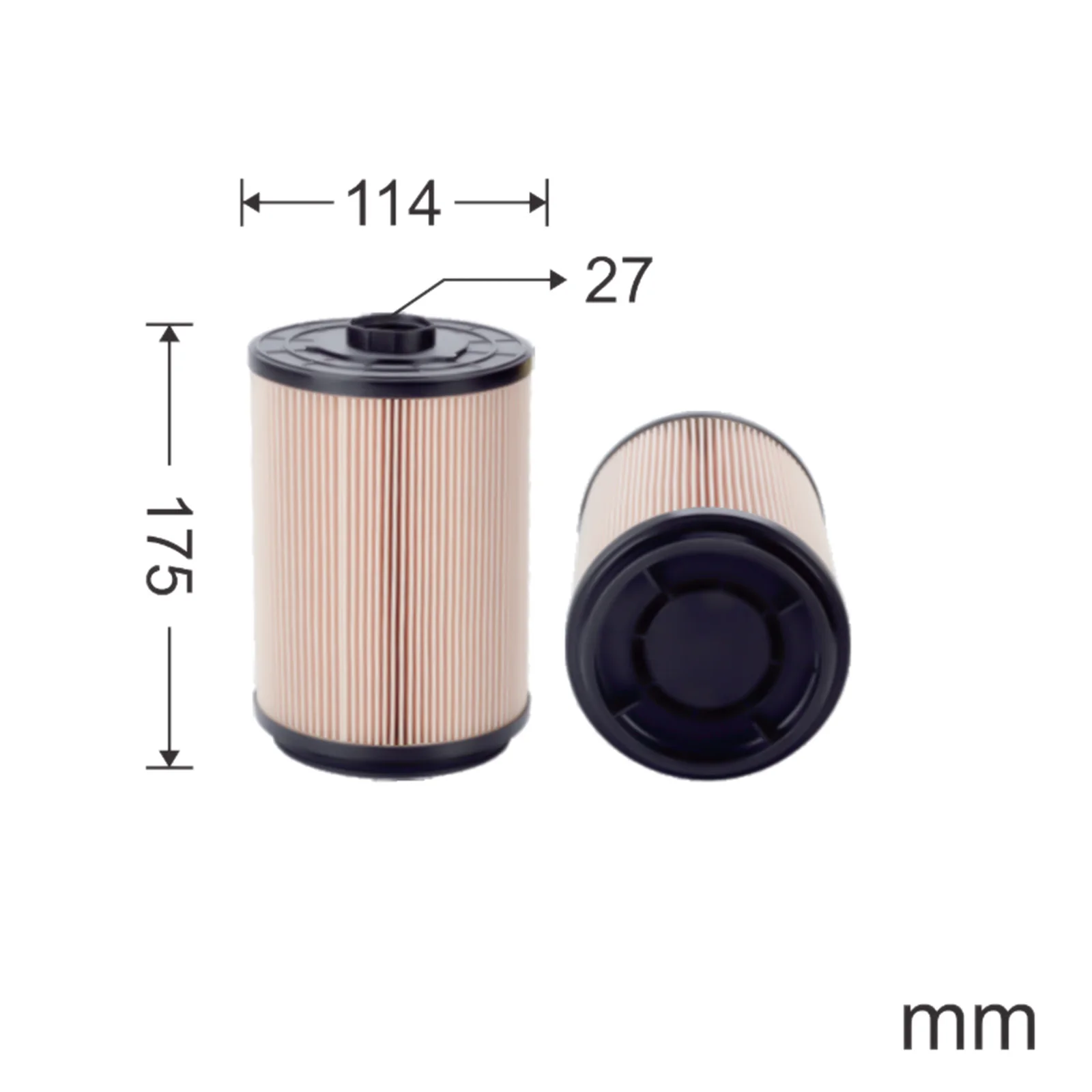 Фото Топливный фильтр CC-218 для SANY SY55U, SY115C-10, SY125C-10, SY135C-10, SY200CPRO, SY215-10, SY225-H, SY245H, SY245C-10, SY265C-10 №1