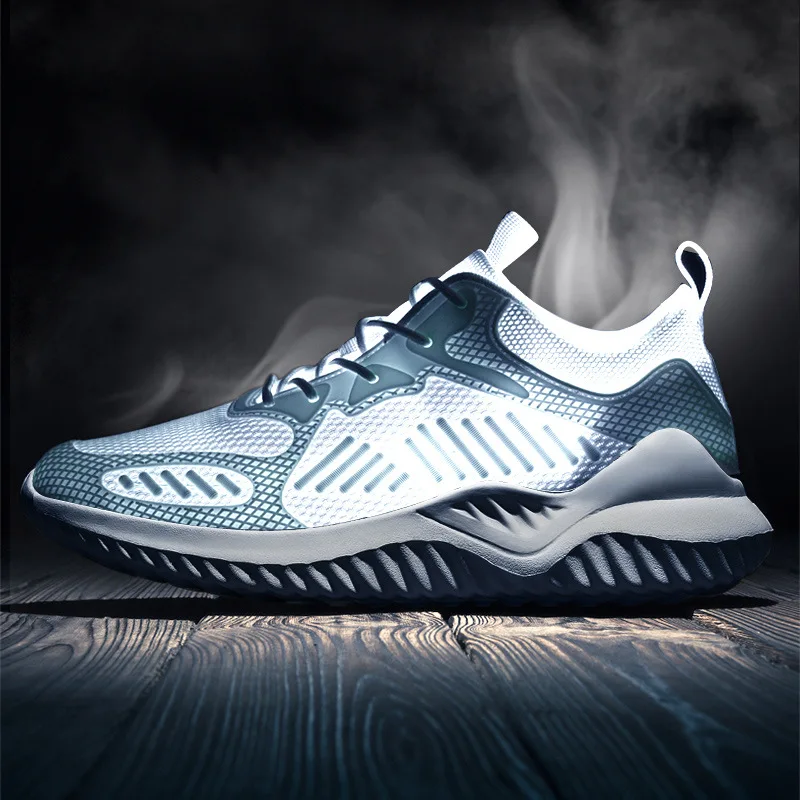

Men's Shoes Lightweight Sports Casual Running Shoes Versatile Mesh Thick Sole 3D Breathable Shoes