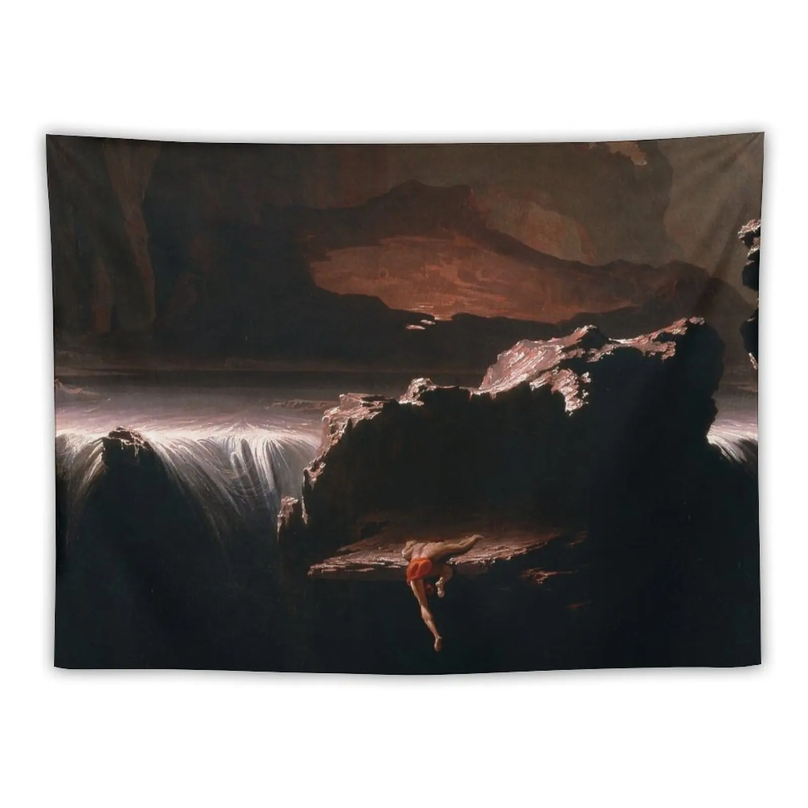 Сатак в поисках воды Oblivion гобелен Джона Мартина уличный декор эстетическое