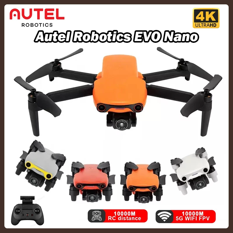 

Квадрокоптер Autel Robotic EVO NANO/ Nano + Nano Plus RC 4K с камерой, 28 мин. полета
