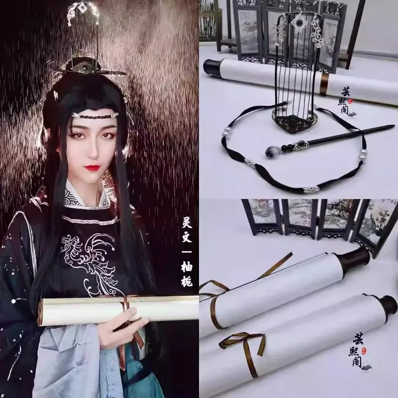 Tian Guan Ci Fu Manga Version Ling Wen Аниме Реквизит для косплея Heaven Official's Bless Lingwen Головные