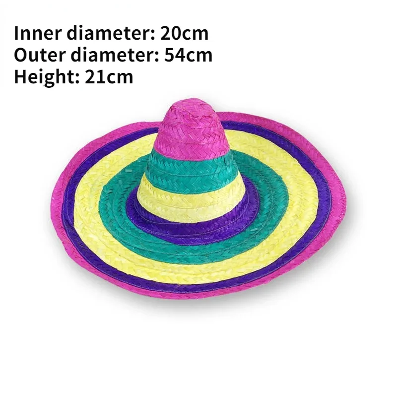 

Мексиканская соломенная шляпа с помпоном