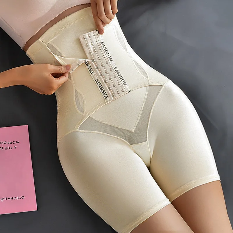 

Puimentiua Women Tummy Control Panties Plus Size Butt Lifter High Stretch Seamless Slimming Waist Trainer Body Shaper Corset