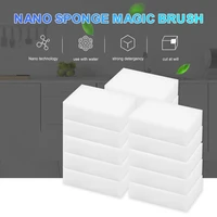 100502010 pcs nano white melamine sponge magic sponge car leather seat care detailing clean auto interior brush nano sponge