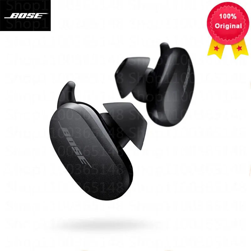 Bose QuietComfort-auriculares inalámbricos con Bluetooth 5,1, dispositivo de audio con cancelación activa de ruido, impermeable, TWS,Original, con micrófono