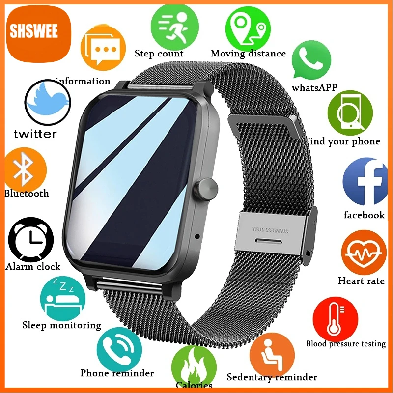 

Smart Watch Men smartwatch Women Bluetooth Call For Huawei Ios Waterproof Fitness Tracker Sports Electronic Watch