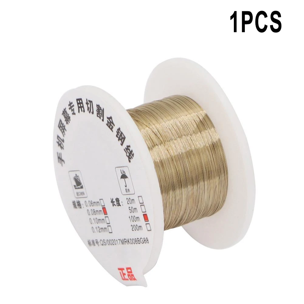 

Gold Wire Cutting Wire Phone Repair Shop 1PC Alloy Steel LCD Screen Repair Phone Repair Tool For Flat Panel LCD Panels