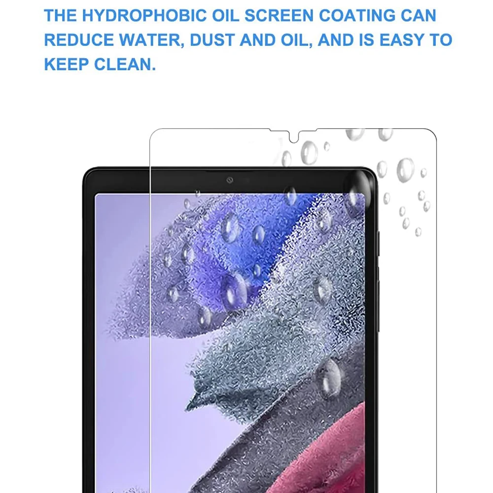 (3 шт.) Закаленное стекло для Samsung Galaxy Tab A7 Lite 8 7 2021 дюйма зеркальная фотография T220 T225