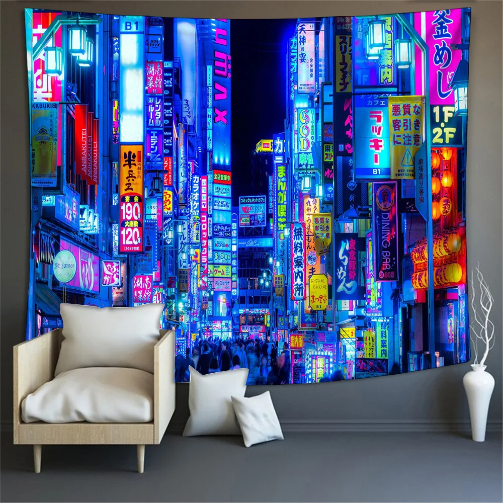 

Гобелен в стиле панк с изображением ночного видения, Настенная картина HD, настенные гобелены, прямоугольные украшения для комнаты не быстро...