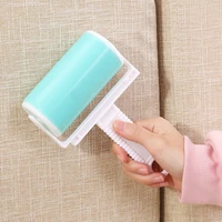 reusable washable clothes hair sticky roller household cleaning portable hair remover roller brush pet hair remover roller