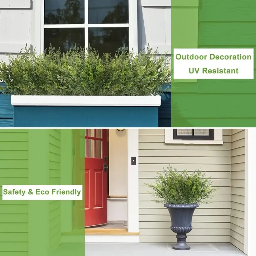 Настоящие сенсорные искусственные кедровые цветы растения устойчивые к