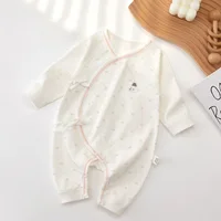 Newborn Baby Clothes Cute Pattern Spring Autumn 0-3 Months Long Sleeve Boy Girl Rompers