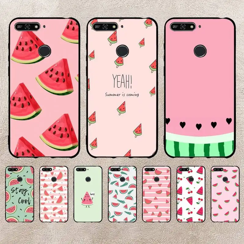 

Summer Cartoon Watermelon Phone Case For Xiaomi 11 10 12Spro A2 A2lite A1 9 9SE 8Lite 8explorer F1 Poco 12S Ultra Cove