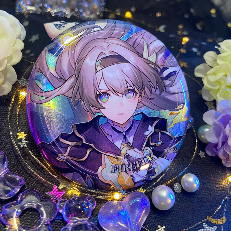 Honkai: Star Rail аниме фигурки Dan Heng lmbibitor Lunae Kafka изысканный металлический значок