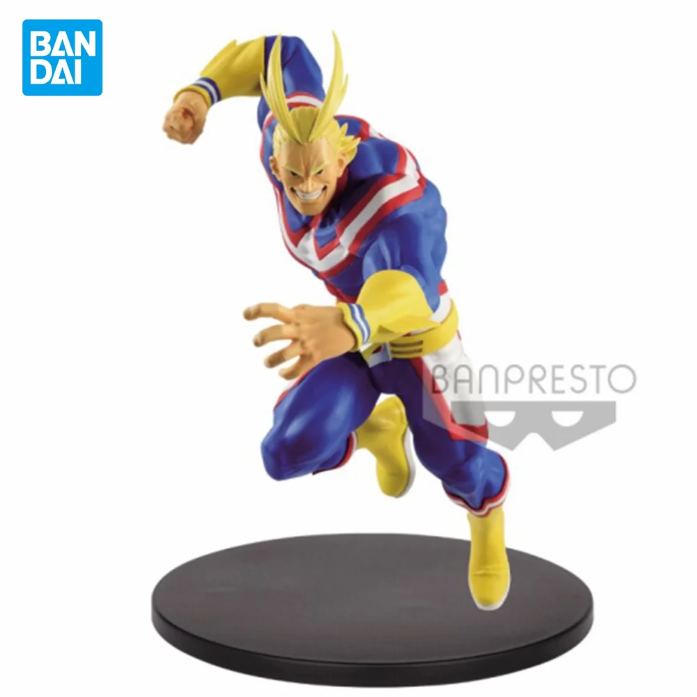 

In Stock Original My Hero Academia All Might Vol.5 Anime PVC Toys Action Figure 18cm Gift BANPRESTO Boku No Hero Academia Bandai