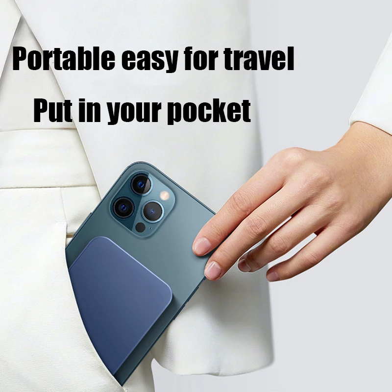 magnetic wireless fast charging for iphone 13 12 13pro 12pro max mini 5000mah induction charges portable mobile phone power bank free global shipping