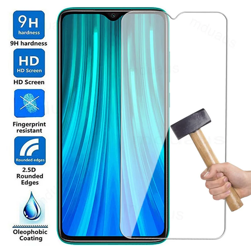 Защитное стекло, закаленное стекло 9H для Xiaomi Redmi 8/8A/9/9A/9C/10A/10C
