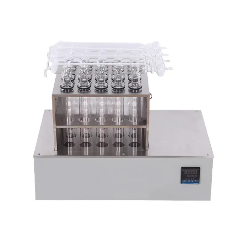 Фото Цифровая пищеварительная печь KDN-04C KDN-08C KDN-20C для определения белка по Кьельдалю, температура до 600°C №4