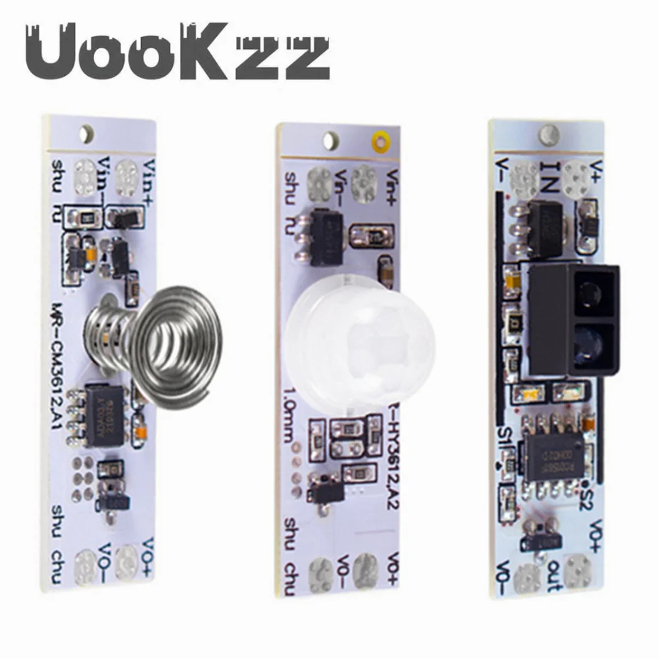 

Touch Switch Capacitive Module DC 5V-24V 3A LED Dimming Control Lamps Active Components Short Distance Scan Sweep Hand Sensor