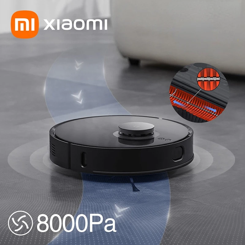 

XIAOMI MIJIA vacuum cleaner 8000Pa suction 5200mAh LDS laser navigation anti winding sweeping robot vacuum cleaner STFCR01SZ