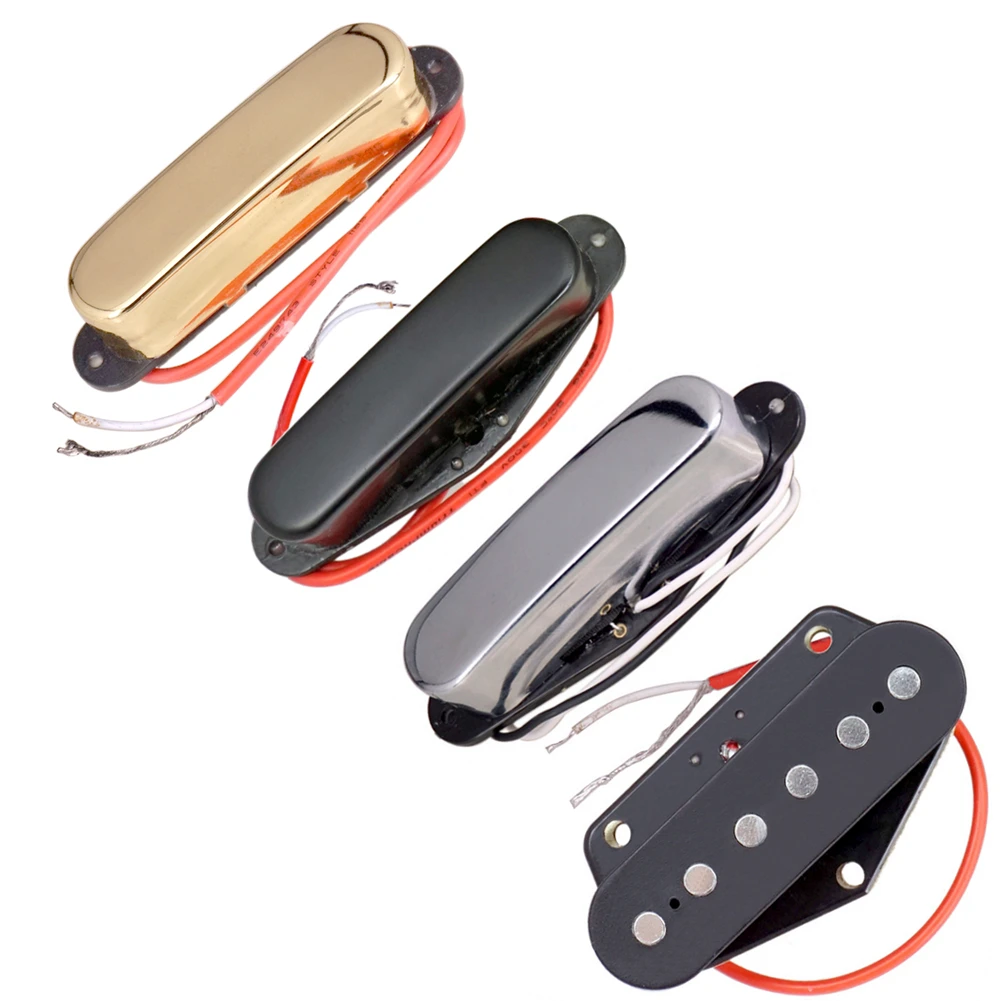 

Single Coil Guitar Neck And Bridge Pickup Set For Tele Electric Guitar Accessories +5* Screws+5* Springs
