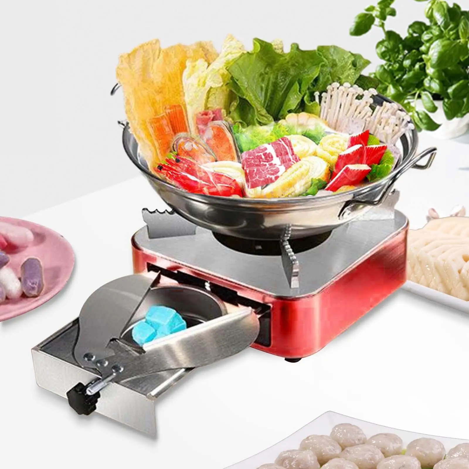 

Compact Windproof Furnace Lightweight for Outdoor Backpackers Picnic