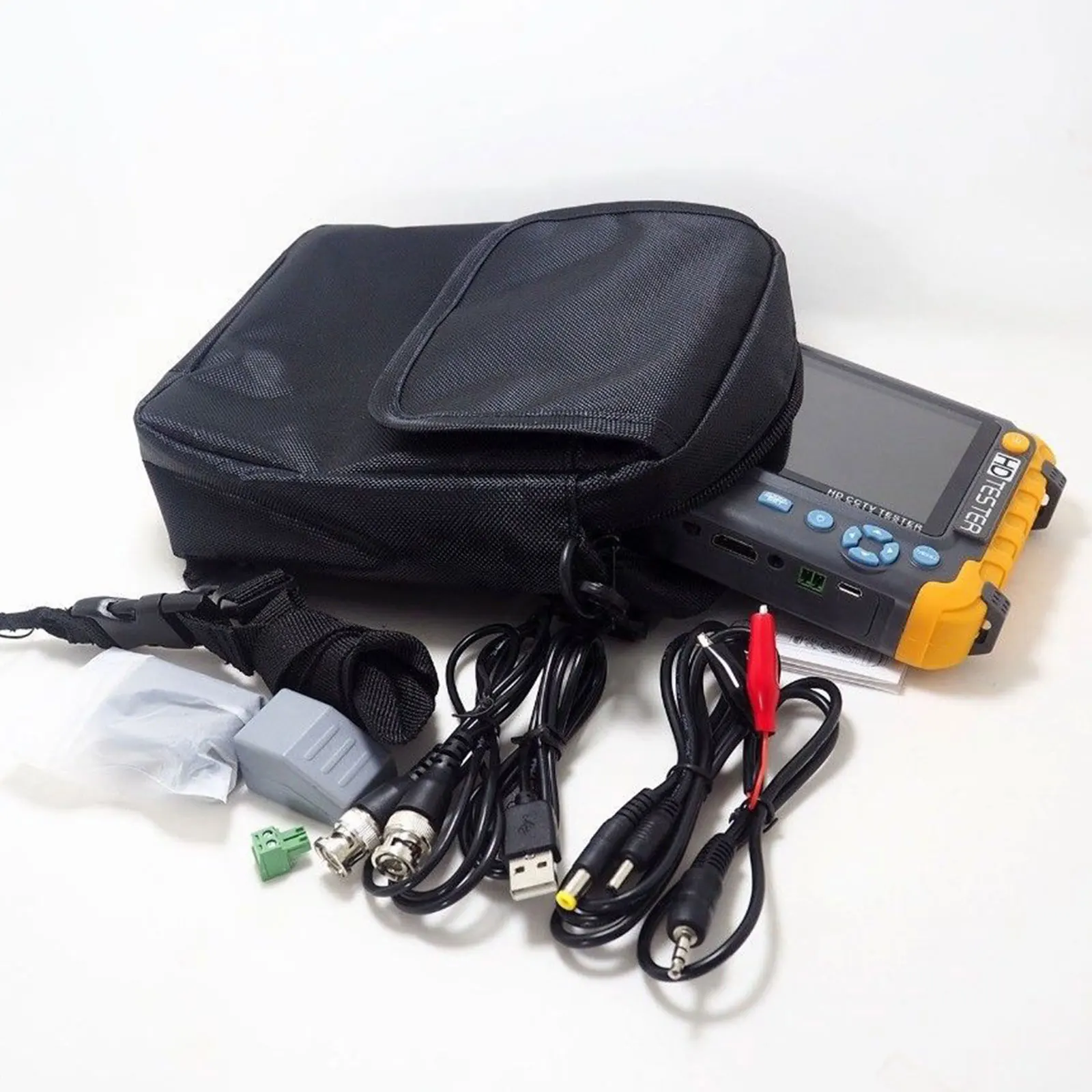 

5 Inch DC12V 8MP 4K CCTV Security Camera Tester TFT LCD Monitor Fit 4-IN-1 TVI AHD CVI CCTV Tester Test Tool