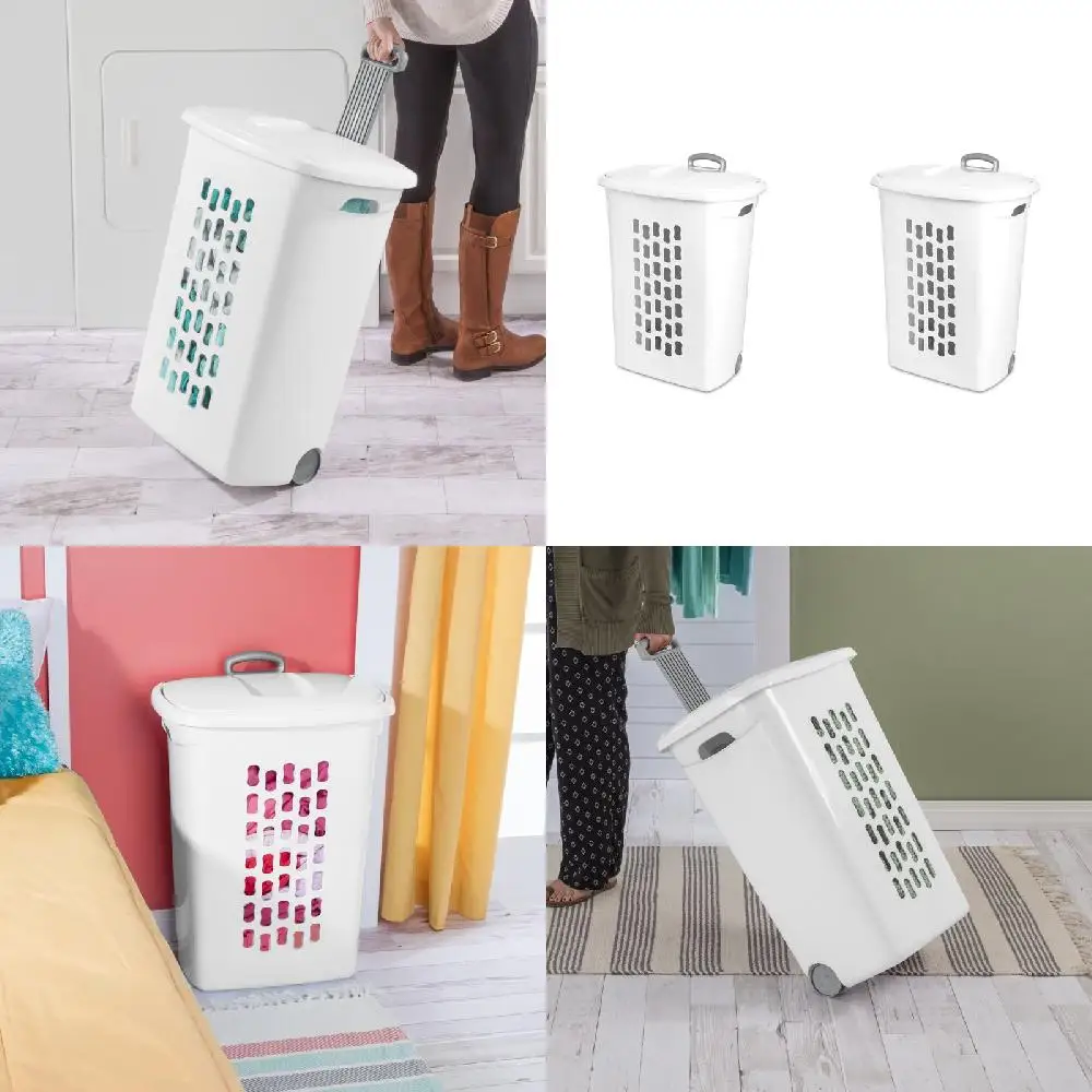 

Luxury Set of Clothes Hangers, Laundry Basket, Bag and Organizer, Stylish Bathroom Storage & Clothes Drying Rack.