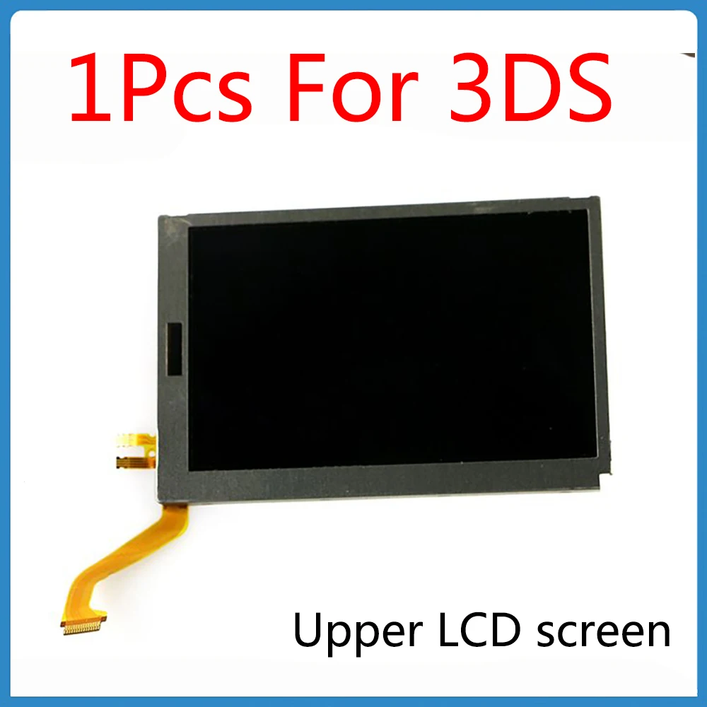 1Pcs Original  For 3DS Top Upper LCD Screen For Nintendo NS 3DS LCD Screen Touch Digitizer Glass Display Touch Panel Repair