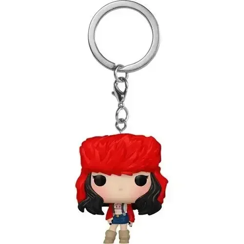 Funko Pop Черный Розовый Lisa Jisoo Rose Jennie Брелок Фигурки Карманный Поп Виниловая Фигурка