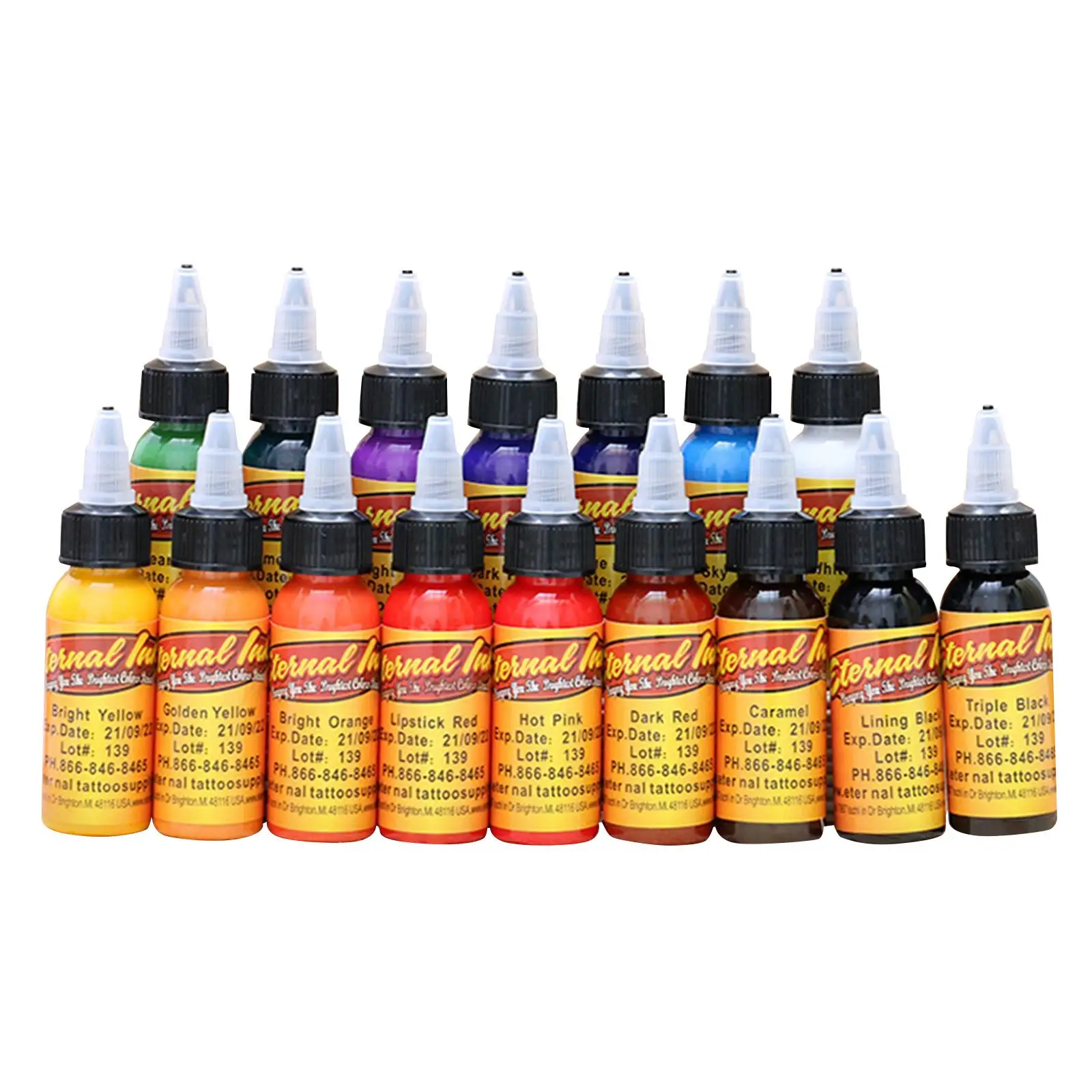 

Ink pigment Pigment Kit 1oz (30ml) Easy to Use Smooth for Beauty Tools Body