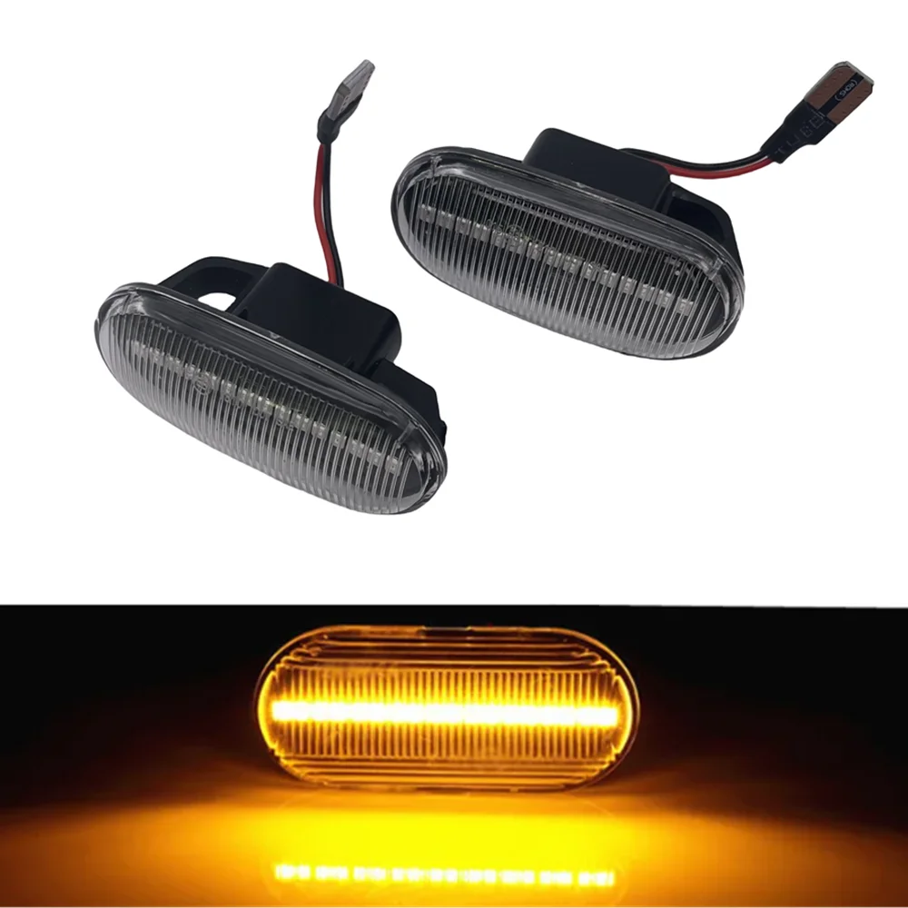 Светодиодный динамический боковой маркер сигнал поворота светильник