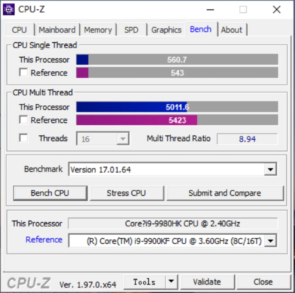 Процессор 9TH COFFEE LAKE I9-9980HK SRFD0 не ES модифицированный процессор 2 4 ГГц 8C16T Liquid Metal IHS |