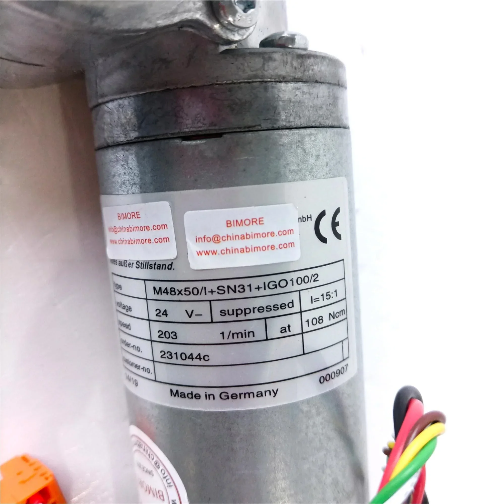 FAA24350BL1 Запасные части для лифта Двигатель AT120 R M48x50/I+SN31