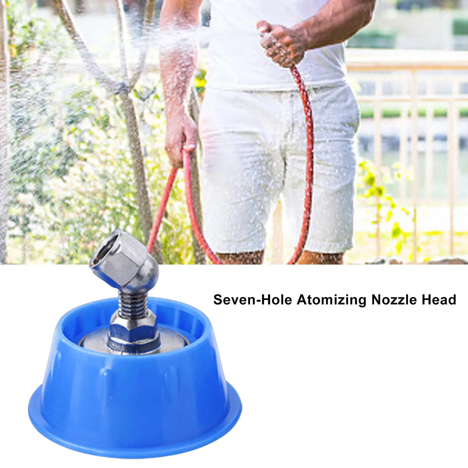 

Seven-hole Atomizing Nozzle Seven-hole Atomizing Nozzle Garden Atomizing Nozzle For Replacing Backpack Farm Water Pump Orchard