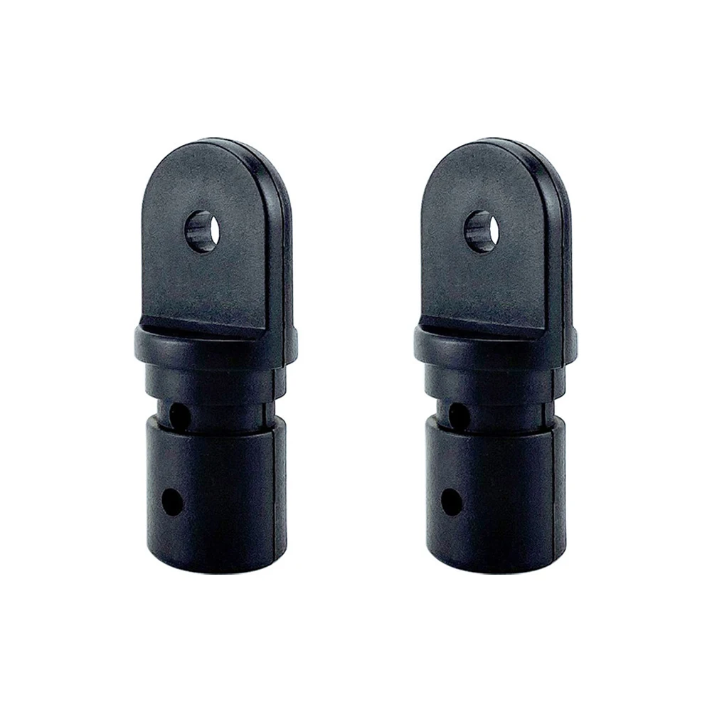 

2pcs Solid Replacement Durable Inner Plug Yacht Easy Install Top Awning Pipe Boat Fitting Connecting Eye End Cap Nylon