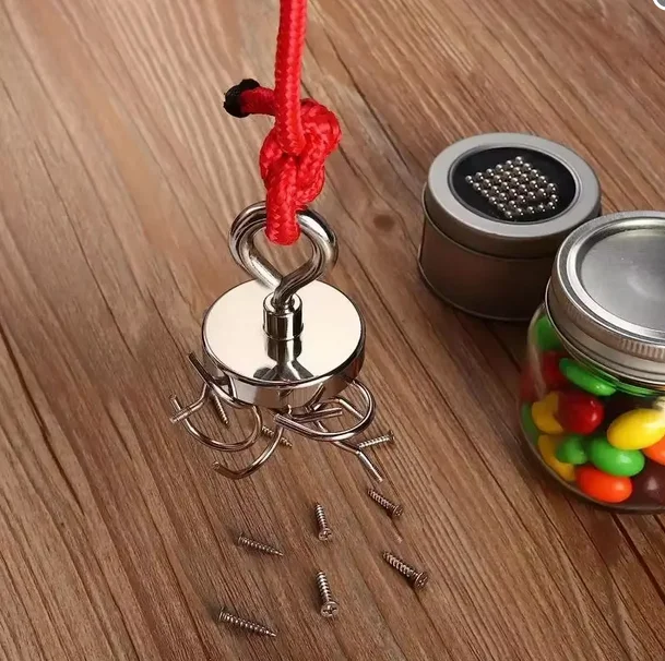 Супермощные неодимовые рыболовные магниты N52 крючки спасательные неодимовый