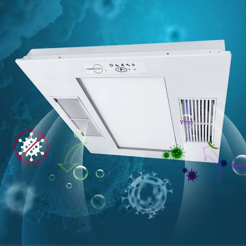 Электрический УФ-очиститель воздуха потолочное крепление машина для