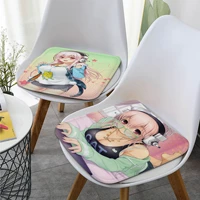 super sonico manga art fabric cushion non slip living room sofa decor students stool tatami office cushion pads