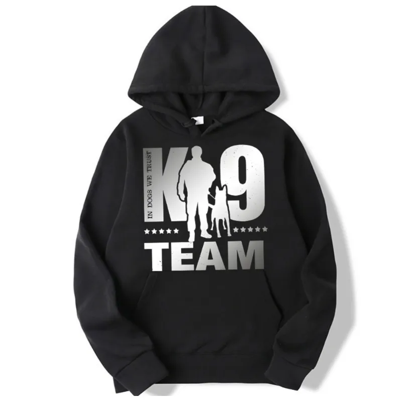 Классные толстовки K9 UNIT DOG Мужская одежда свитшоты с капюшоном оверсайз