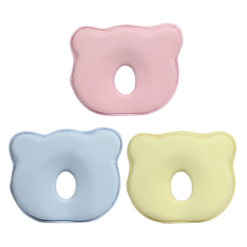 

Baby Head Shaped Pillow Prevent Flat Head Protection Pillow Memory Cotton Pillow New 2022