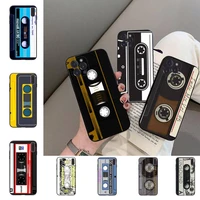 vintage cassette tape retro style phone case for iphone 6 7 8 plus 11 12 13 14 pro se 2020 max mini x xs xr back funda cover