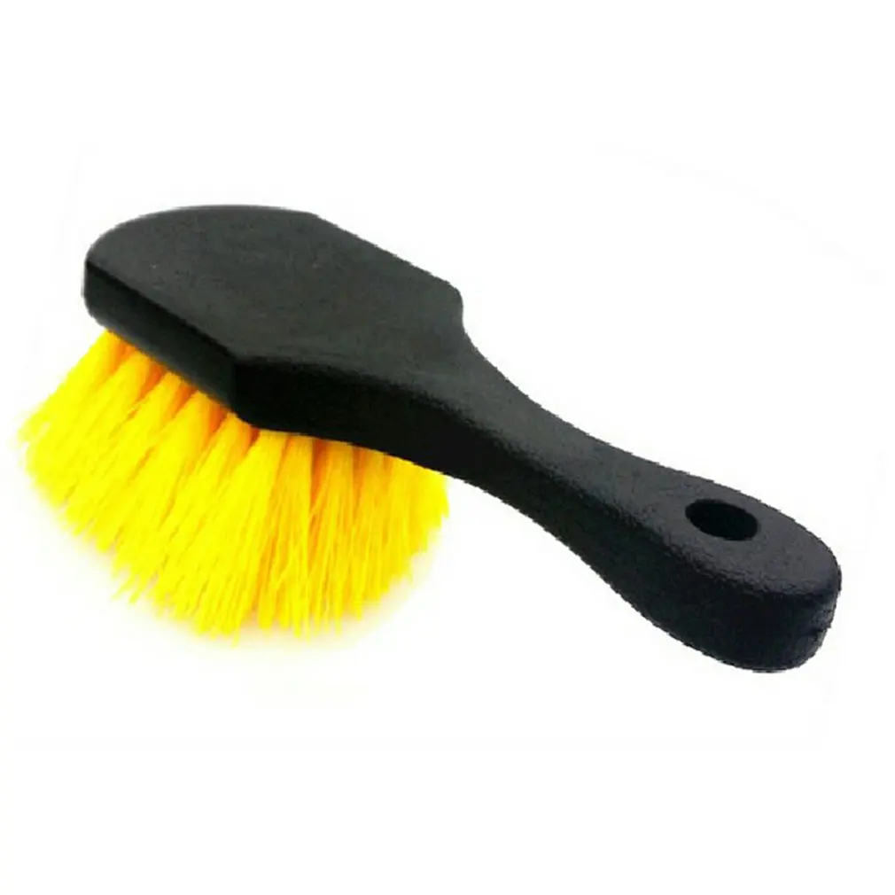 

Car Tire Cleaning Brush Car Wash Tool Brush Wheel Cleaning Brush Carpet Brush Ideal Perfect Short Handle Car Brush