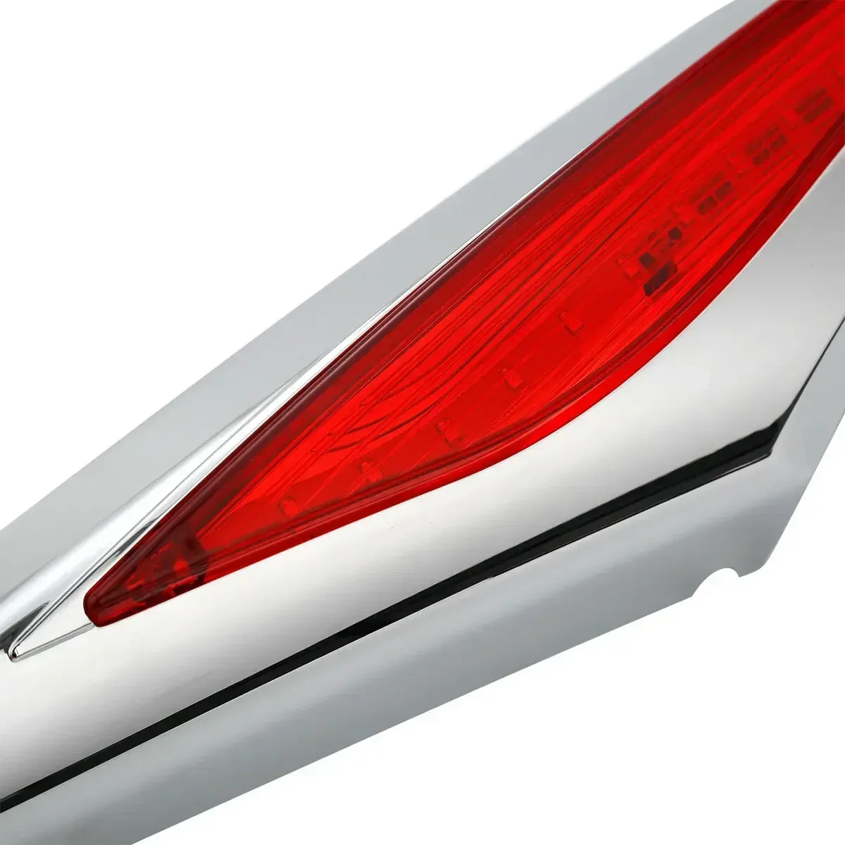 Запчасти для мотоциклов седельная сумка акцент Swoop красный светодиодный