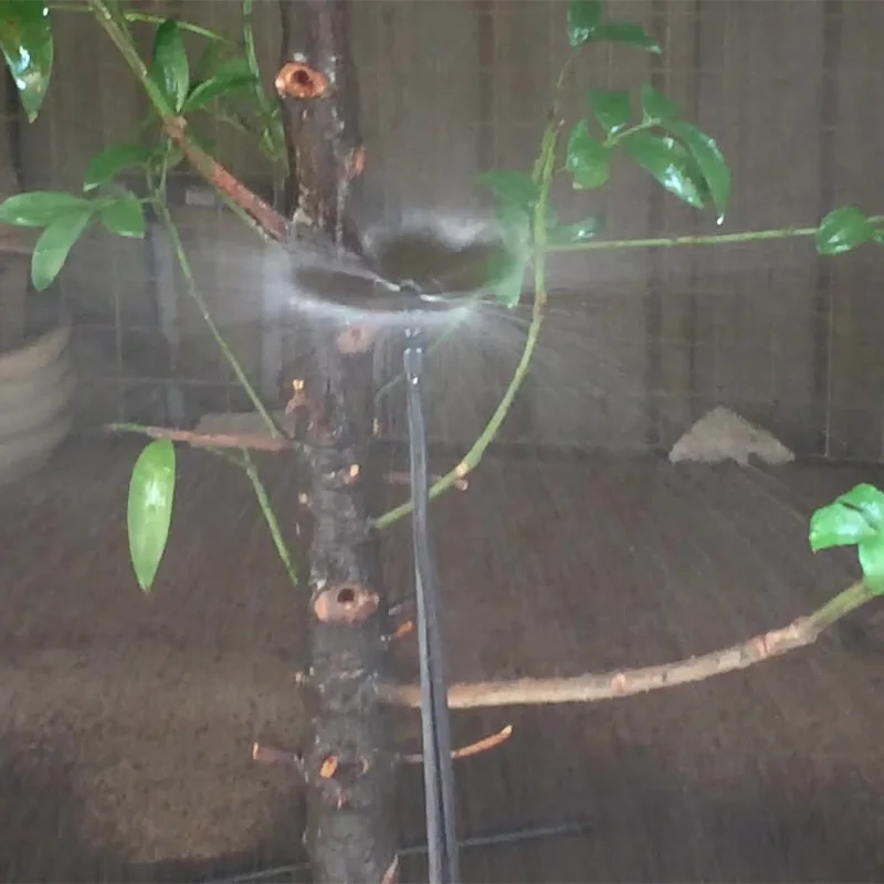 Вращающийся микро-спринклер G-типа для защиты от насекомых 6 мм 360 градусов