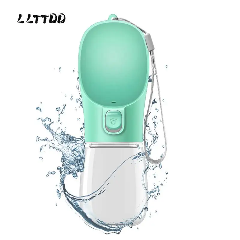 

Dog Water Bottle Portable Travel Pet Drinker Leak Proof Dog Bowl Food Cat Outdoor Walking Drinking Bottle Dogs Feeder