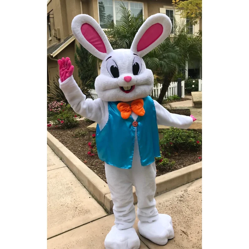 

Easter Rabbit Bunny Rabbit Mascot Costume Adult Size Fancy Dress Halloween