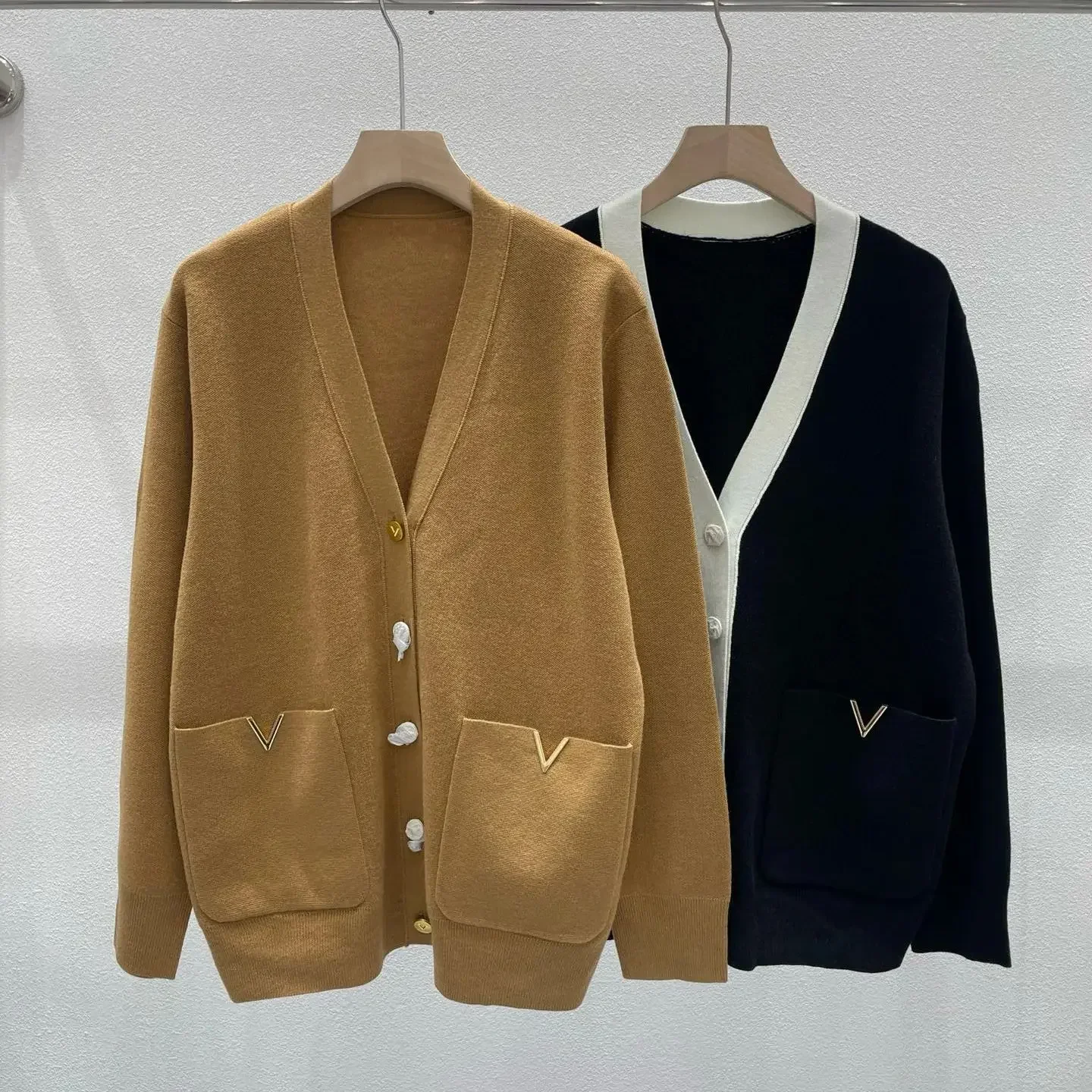 Элегантный вязаный кардиган для женщин 2024 роскошный восстановления древних