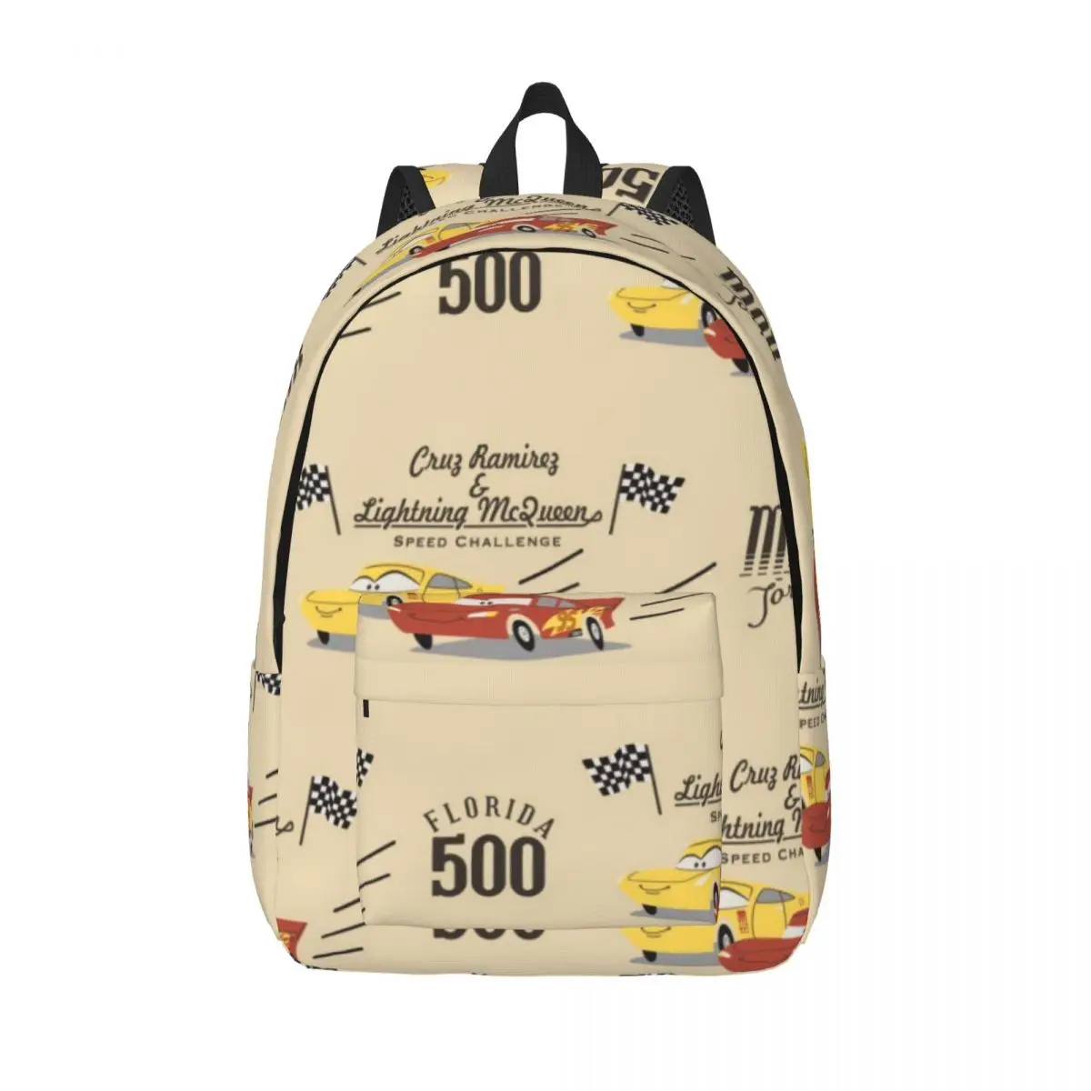 

Disney Cars Lightning McQueen Speed Challenge Backpack for Preschool Primary School Student Bookbag Kids Canvas Daypack Gift