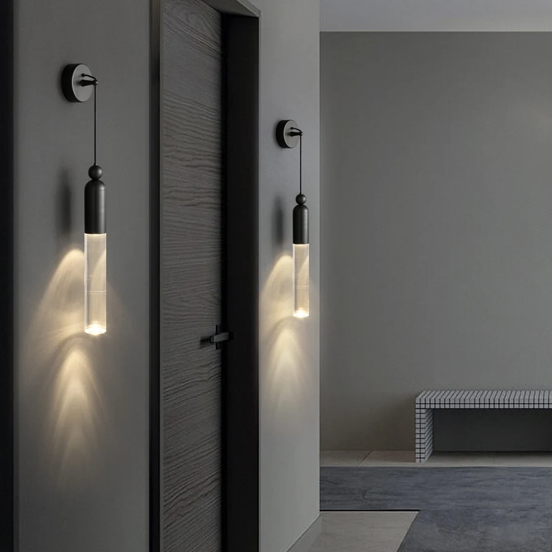 Современный латунный настенный светильник ULANI комнатный Золотой бра